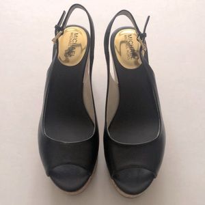 LAST CALL MK NWOT Natalie Sling Back Wedge